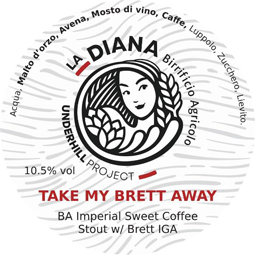 Birra Take My Brett Away Birrificio La Diana